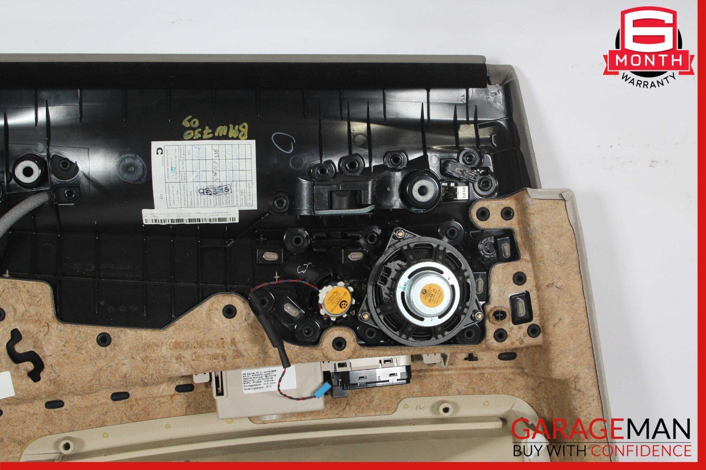 09-15 BMW 750I 750LI F01 F02 Rear Right Passenger Side Interior Door Panel Assy