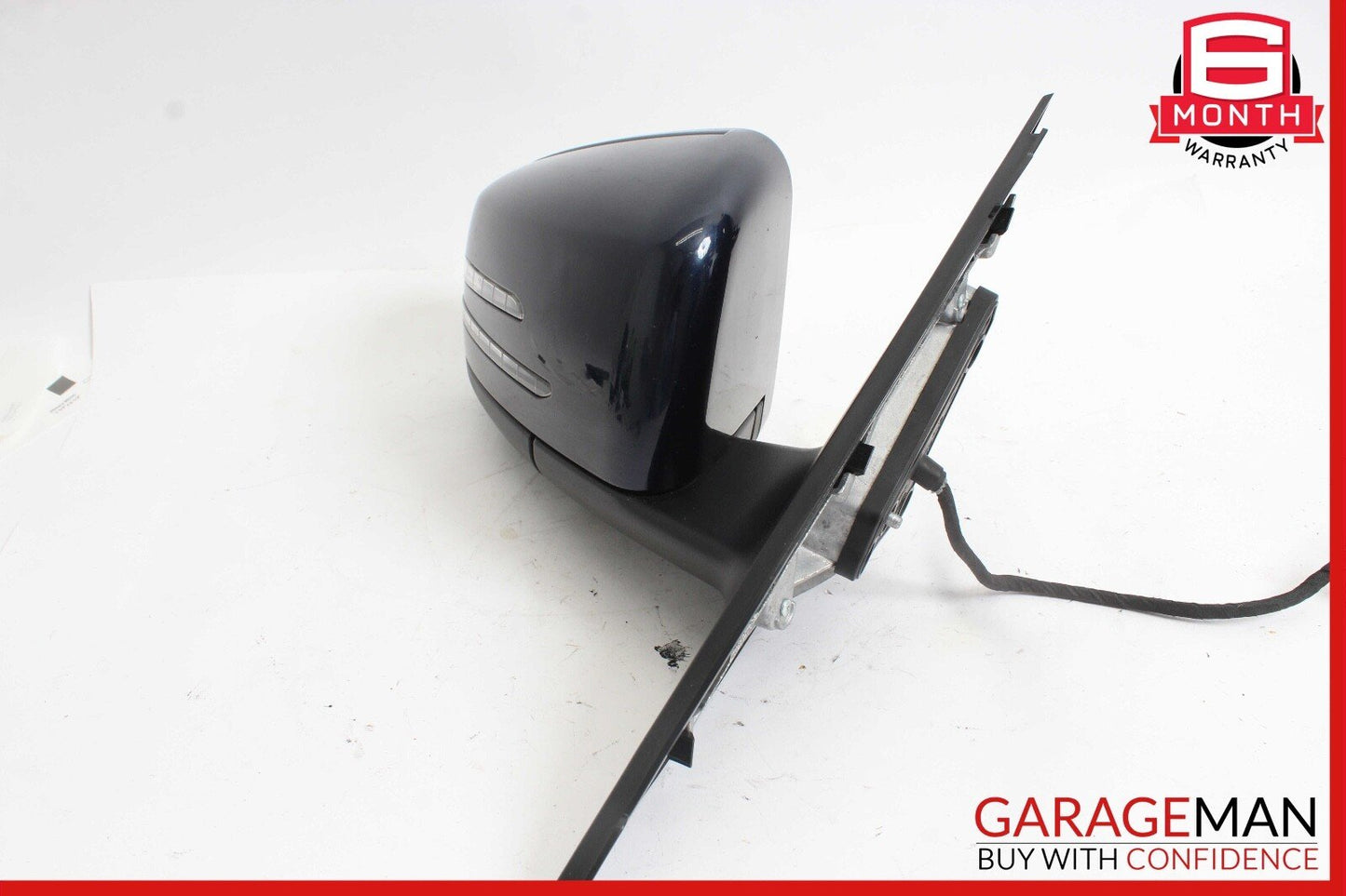 12-14 Mercedes W204 C250 Front Right Side Mirror Door Rear View Glass Grey OEM