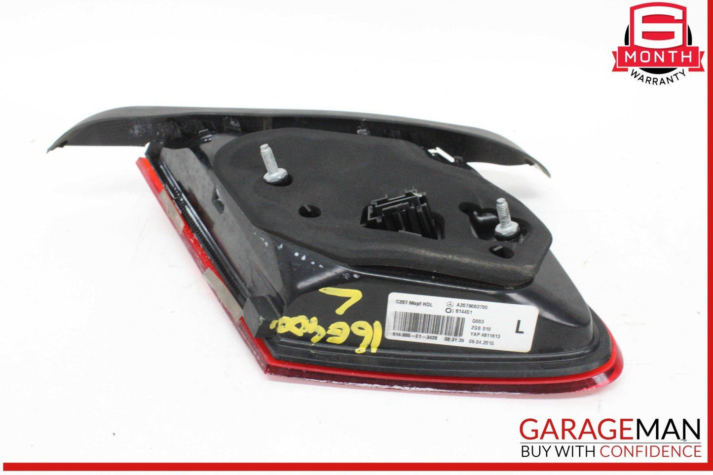 14-17 Mercedes W207 E400 E350 Rear Left Driver Side Inner Tail Light Lamp OEM