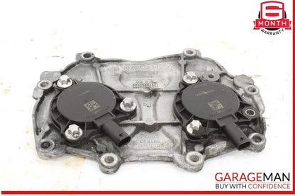 12-18 Mercedes W221 S550 Front Right or Left Engine Timing Chain Cover Plate OEM