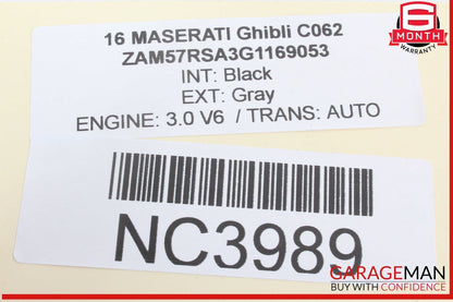 14-17 Maserati Ghibli Rear Left Driver Side Door Lock Latch Actuator OEM