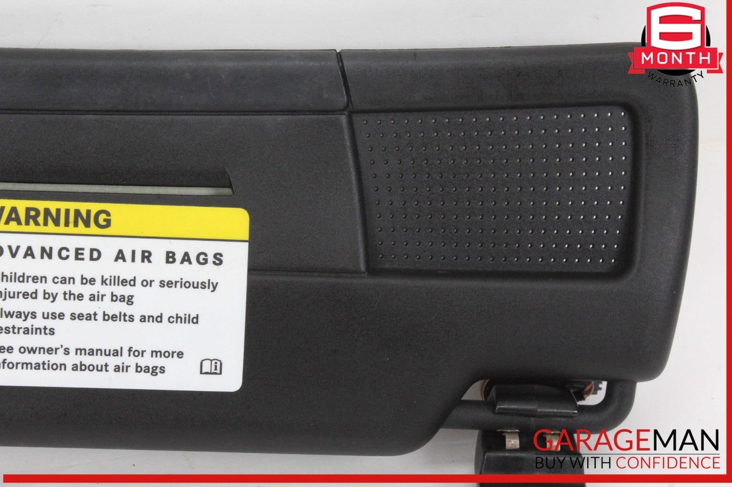 05-11 Mercedes R171 SLK280 Front Left Driver Sun Visor Sunvisor Shade Black OEM