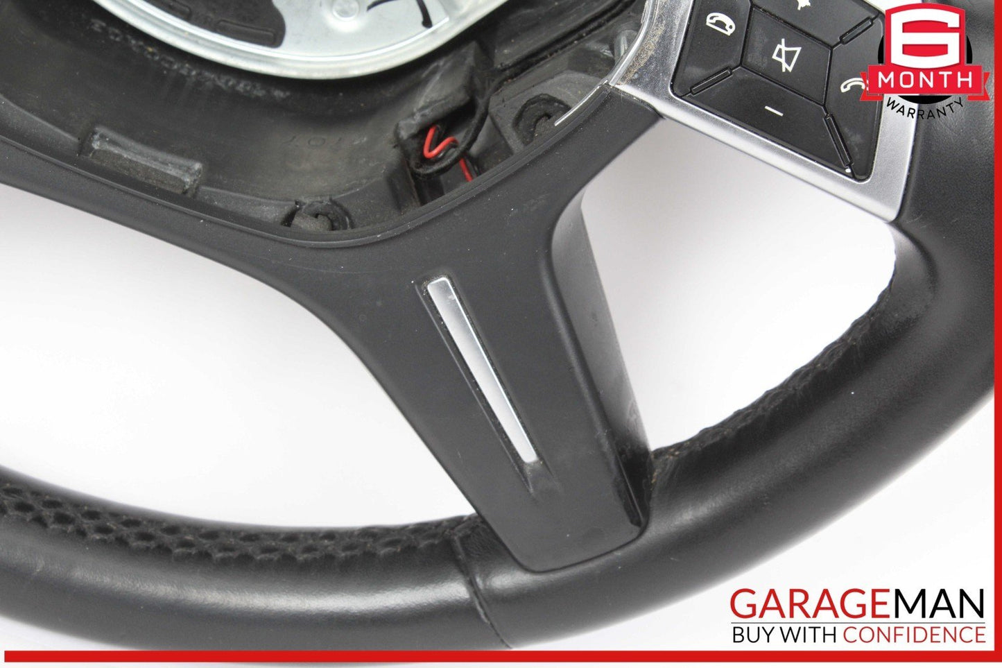 12-16 Mercedes X166 GL450 ML550 Driver Steering Wheel w/ Paddle Shifters OEM