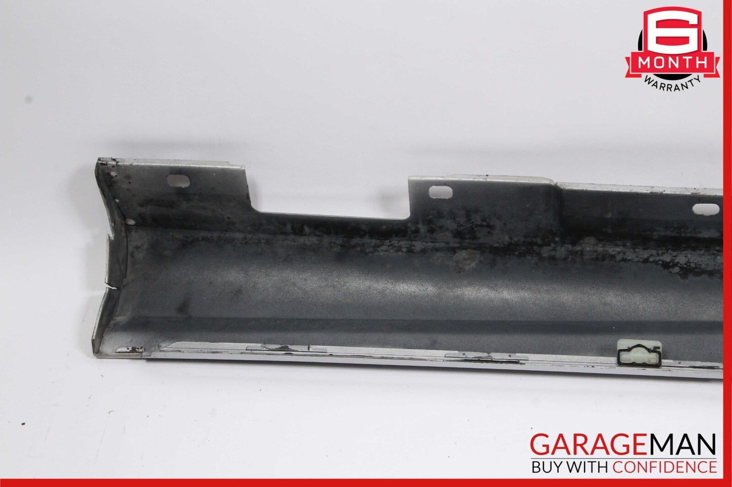 08-14 Mercedes W204 C250 AMG Sport Sedan Right Side Rocker Skirt Iridium Silver