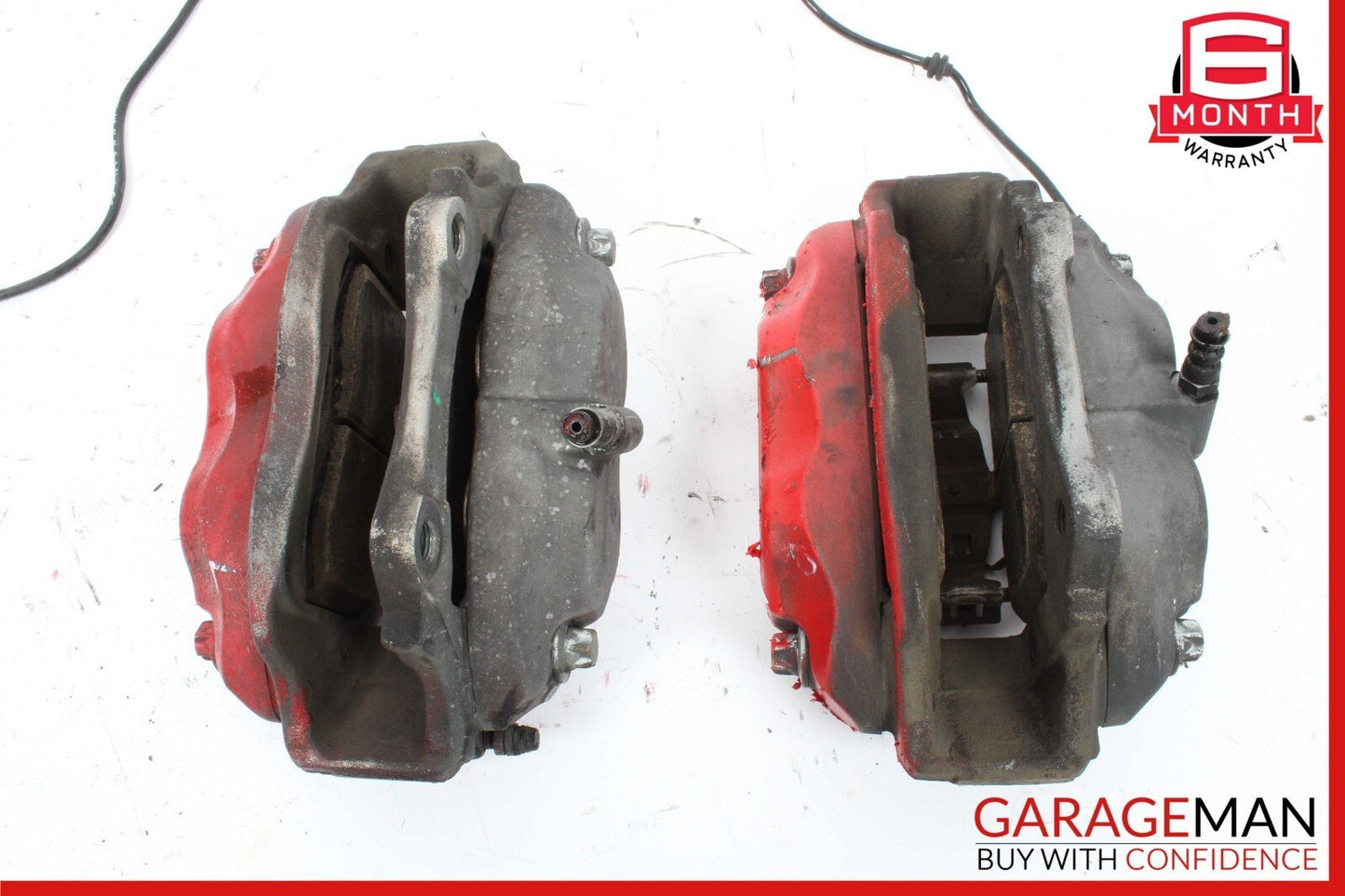 07-09 Mercedes W221 S550 Front Right & Left Side Brake Caliper Calipers Set OEM