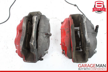 07-09 Mercedes W221 S550 Front Right & Left Side Brake Caliper Calipers Set OEM