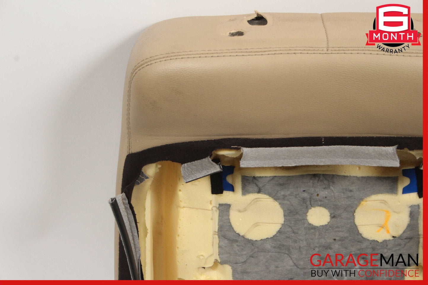 07-12 Mercedes X164 GL450 Front Right Passenger Top Upper Seat Cushion Brown OEM