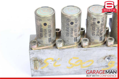 90-02 Mercedes R129 500SL SL500 SL320 Right Top Hydraulic Valve Block Solenoid