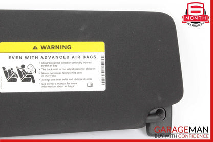 08-15 Mercedes W204 C350 C300 C250 Front Right Sun Visor Sunvisor Shade Black