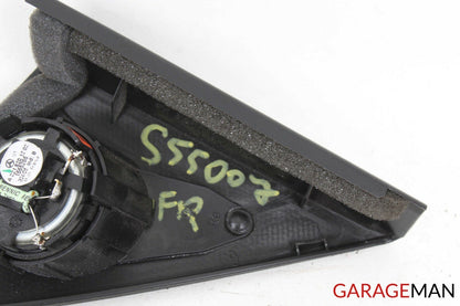 07-13 Mercedes W221 S550 Front Right Passenger Side Tweeter Speaker Cover Black