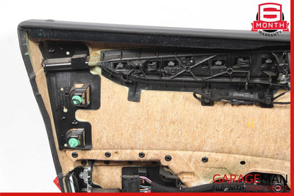 14-17 Maserati Ghibli Front Right Side Interior Door Panel Assembly Black