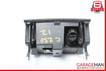 08-17 Mercedes W204 C250 C350 Center Console Ashtray Ash Tray Rear Black OEM