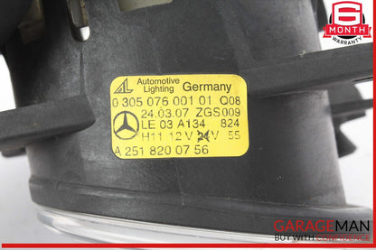 06-12 Mercedes W219 CLS550 GL450 CL550 Front Left Side Bumper Fog Light Lamp OEM