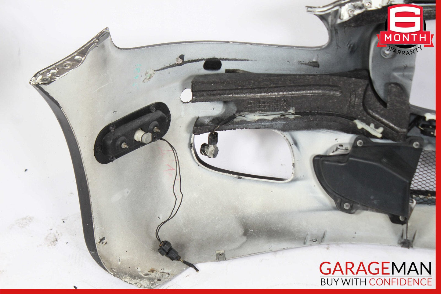 03-08 Maserati Quattroporte M139 Front Bumper Cover Panel Assembly Black OEM