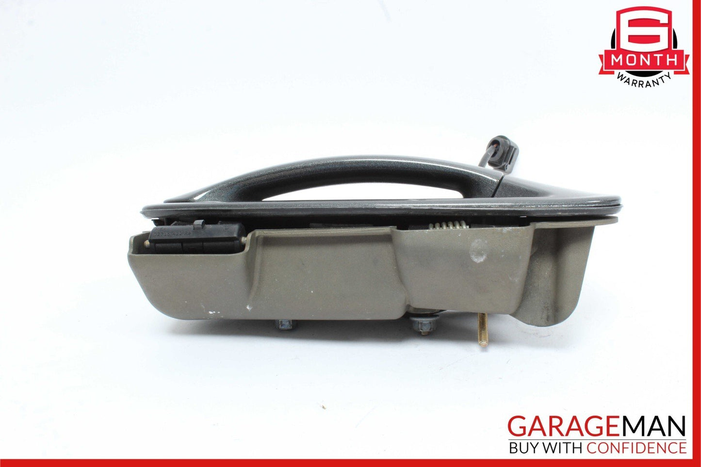 05-12 Porsche Boxster S 987 Cayman Front Right Exterior Door Handle Gray OEM