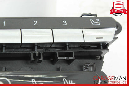 07-13 Mercedes S550 CL550 Front Left Seat Adjust Controller Switch Set OEM