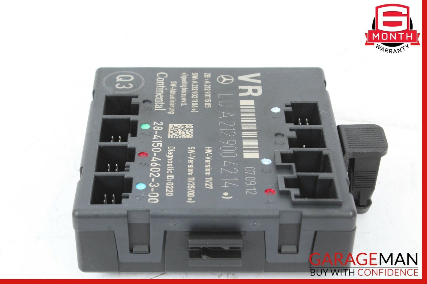 08-14 Mercedes R172 SLK350 C350 Front Right Side Door Control Module 2129004214