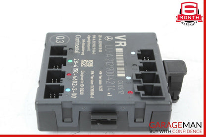 08-14 Mercedes R172 SLK350 C350 Front Right Side Door Control Module 2129004214