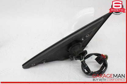 09-16 Audi A4 Front Right Passenger Side Door Rear View Mirror White OEM