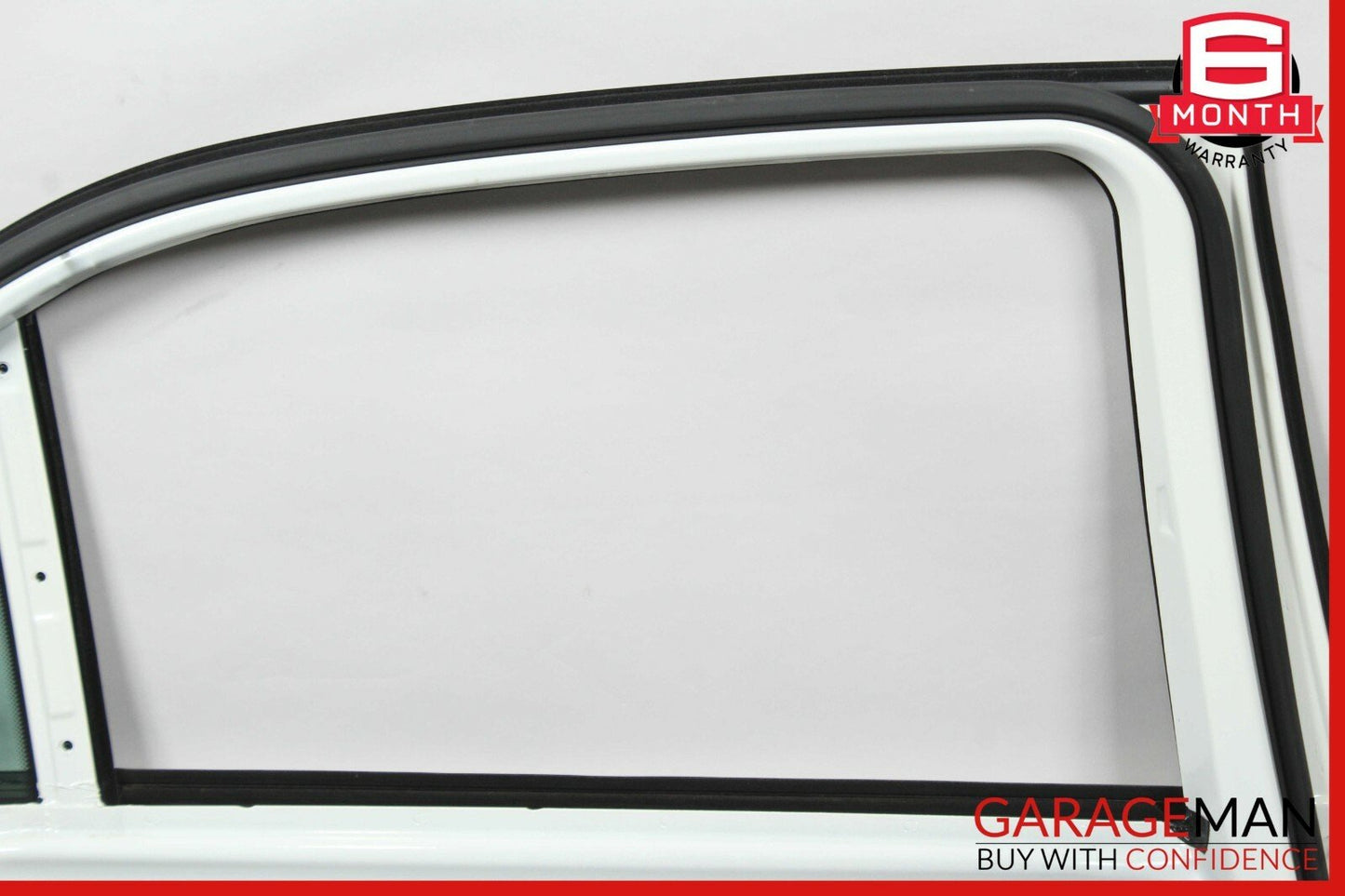 10-16 Mercedes W212 E500 Rear Left Driver Side Exterior Door Shell White OEM