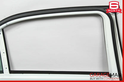 10-16 Mercedes W212 E500 Rear Left Driver Side Exterior Door Shell White OEM