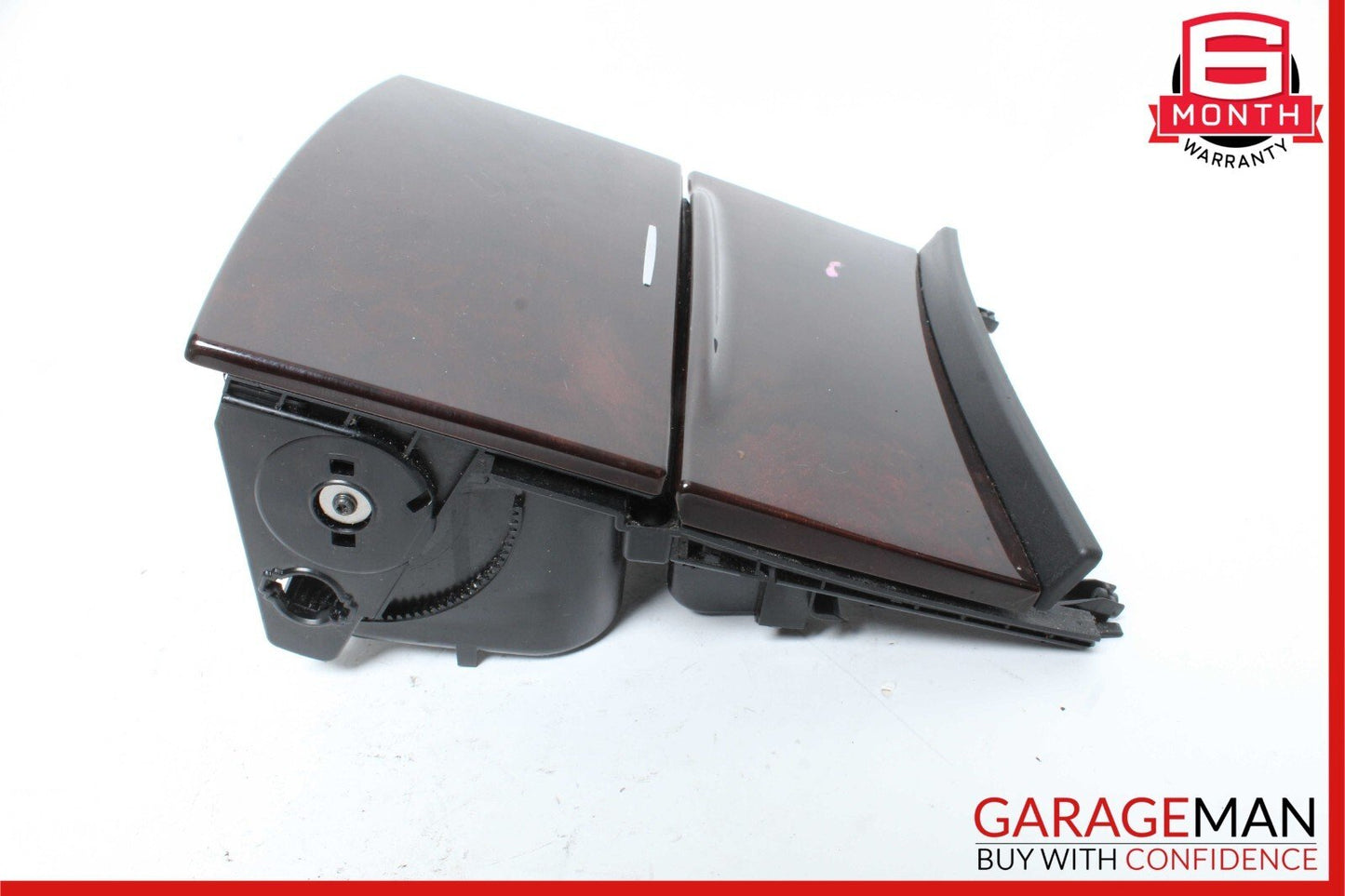 10-13 Mercedes W221 S550 Ash Tray Ashtray Lighter Cup Holder Trim Assembly Wood