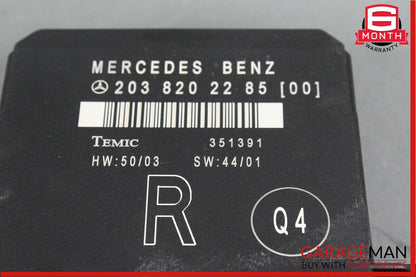 01-07 Mercedes W203 C55 AMG C230 Rear Right Side Door Control Module Unit OEM