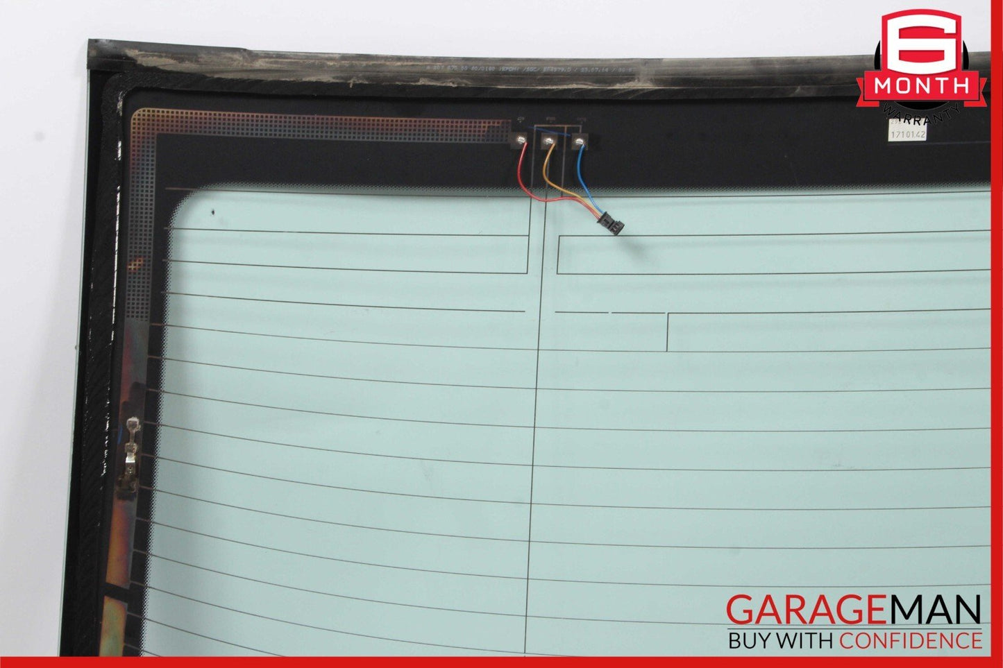 10-17 Mercedes W204 C250 E400 Coupe Rear Back Windshield Window Glass Panel