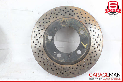 99-05 Porsche 996 Carrera 911 Rear Brake Rotor Disc Set of 2 OEM