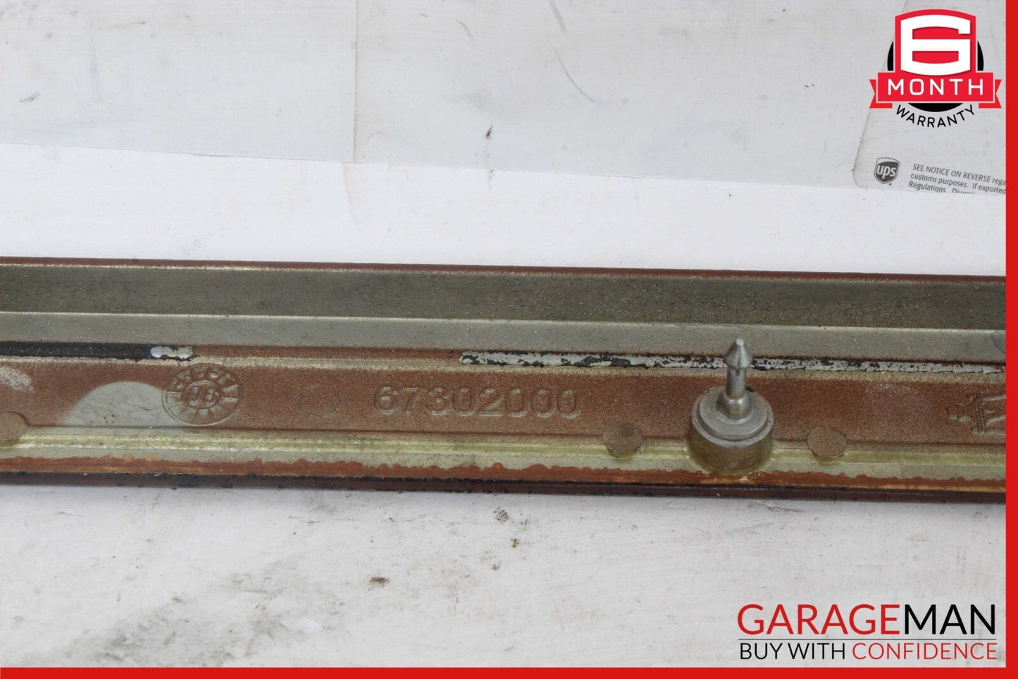 03-08 Maserati Quattroporte M139 Right Side Dashboard Panel Trim Wood OEM