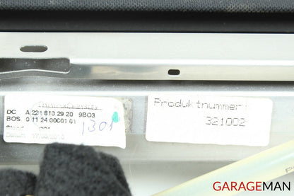 07-13 Mercedes W221 S550 S63 AMG Rear Window Sun Shade Screen Roller Blind OEM