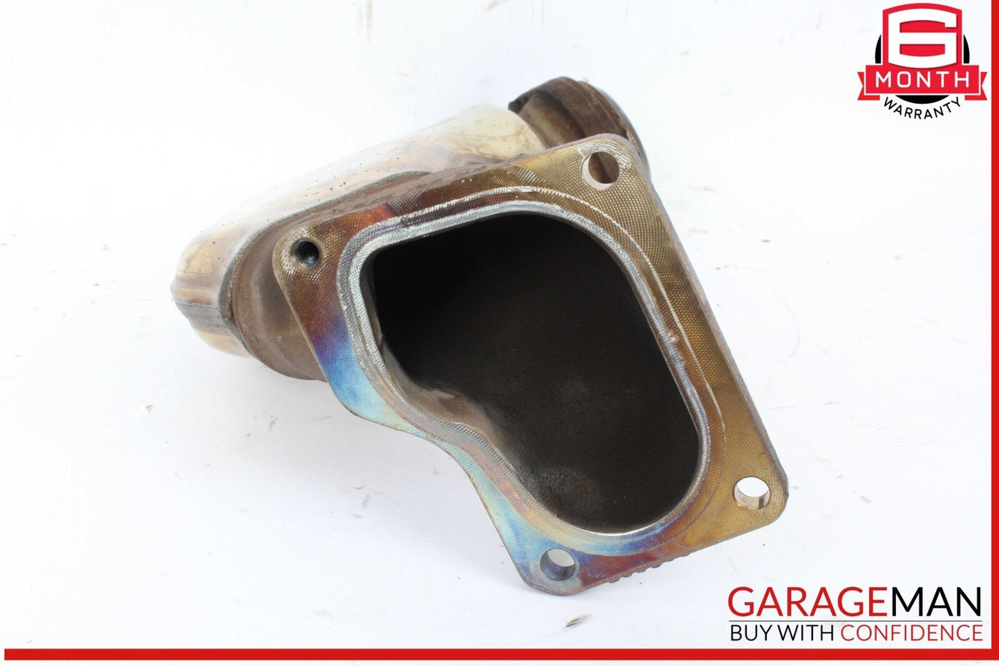 12-18 Mercedes W218 CLS550 4.6L Left Exhaust Pipe Adapter 2781400908 OEM
