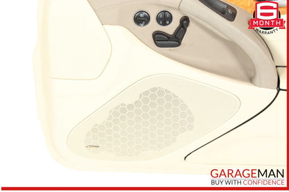 03-06 Mercedes R230 SL500 SL55 AMG Front Right Interior Door Panel Beige OEM