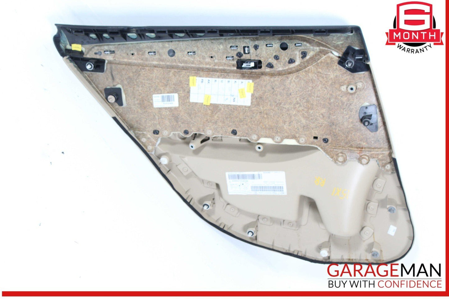 12-15 BMW X1 Rear Right Passenger Side Interior Door Trim Panel OEM