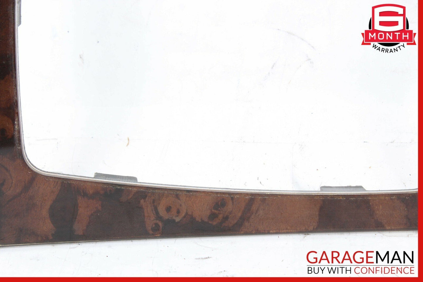 08-14 Mercedes C250 E350 E550 Center Console Shift Shifter Bezel Trim Wood OEM