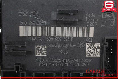 17-20 Audi S3 A3 Front Left Driver Side Door Control Module Unit 5Q0959393F OEM