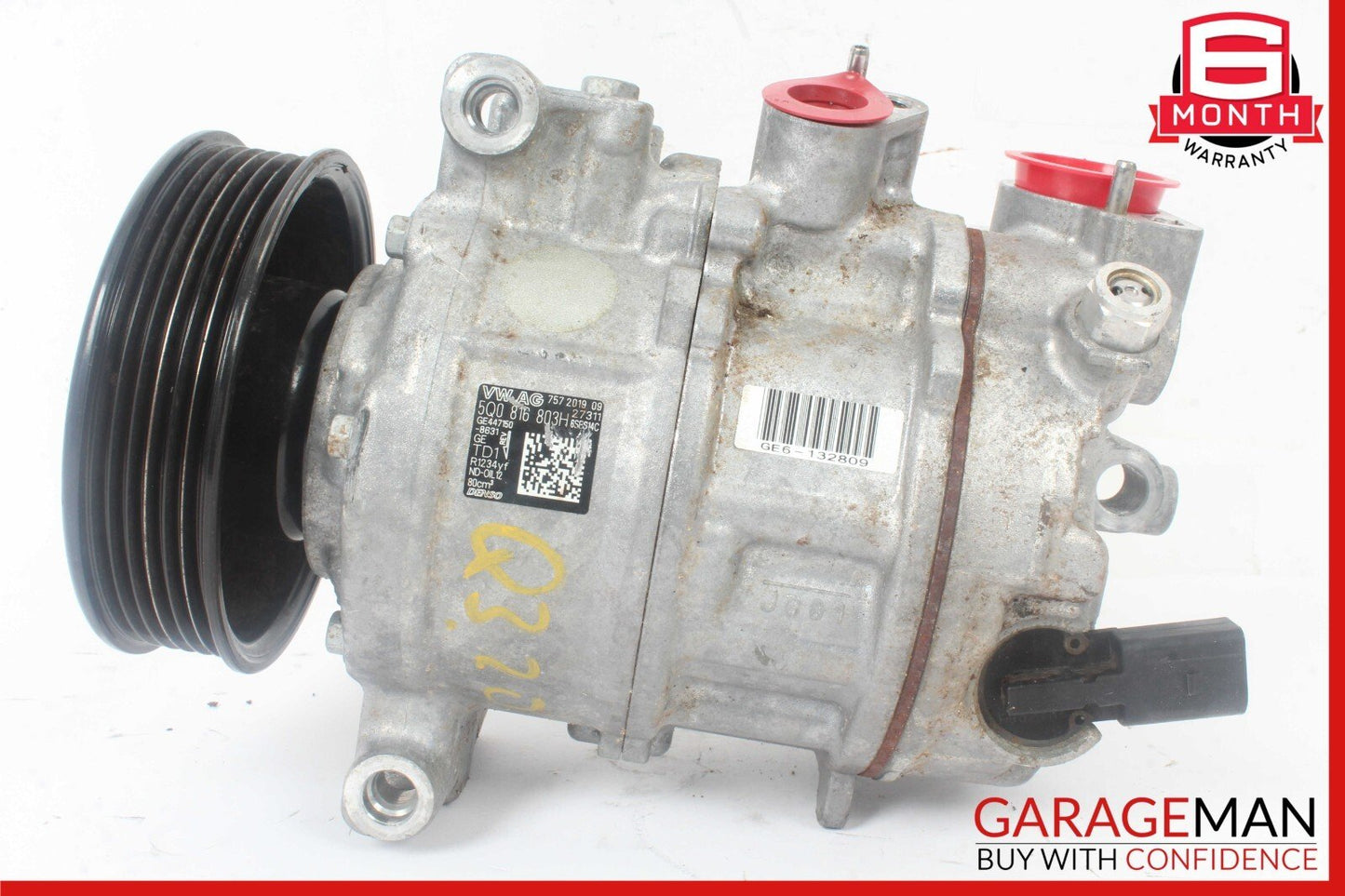 17-23 Audi Q3 A3 Air Conditionig A/C Compressor 5Q0816803 OEM