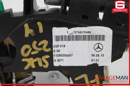 12-20 Mercedes R172 SLK250 SLK350 Front Left Side Door Lock Latch Actuator OEM