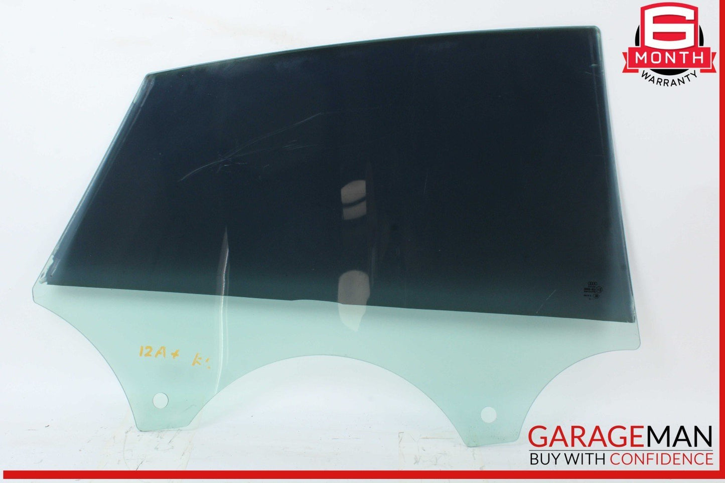 12-18 Audi A7 Rear Left Driver Side Door Window Auto Glass OEM