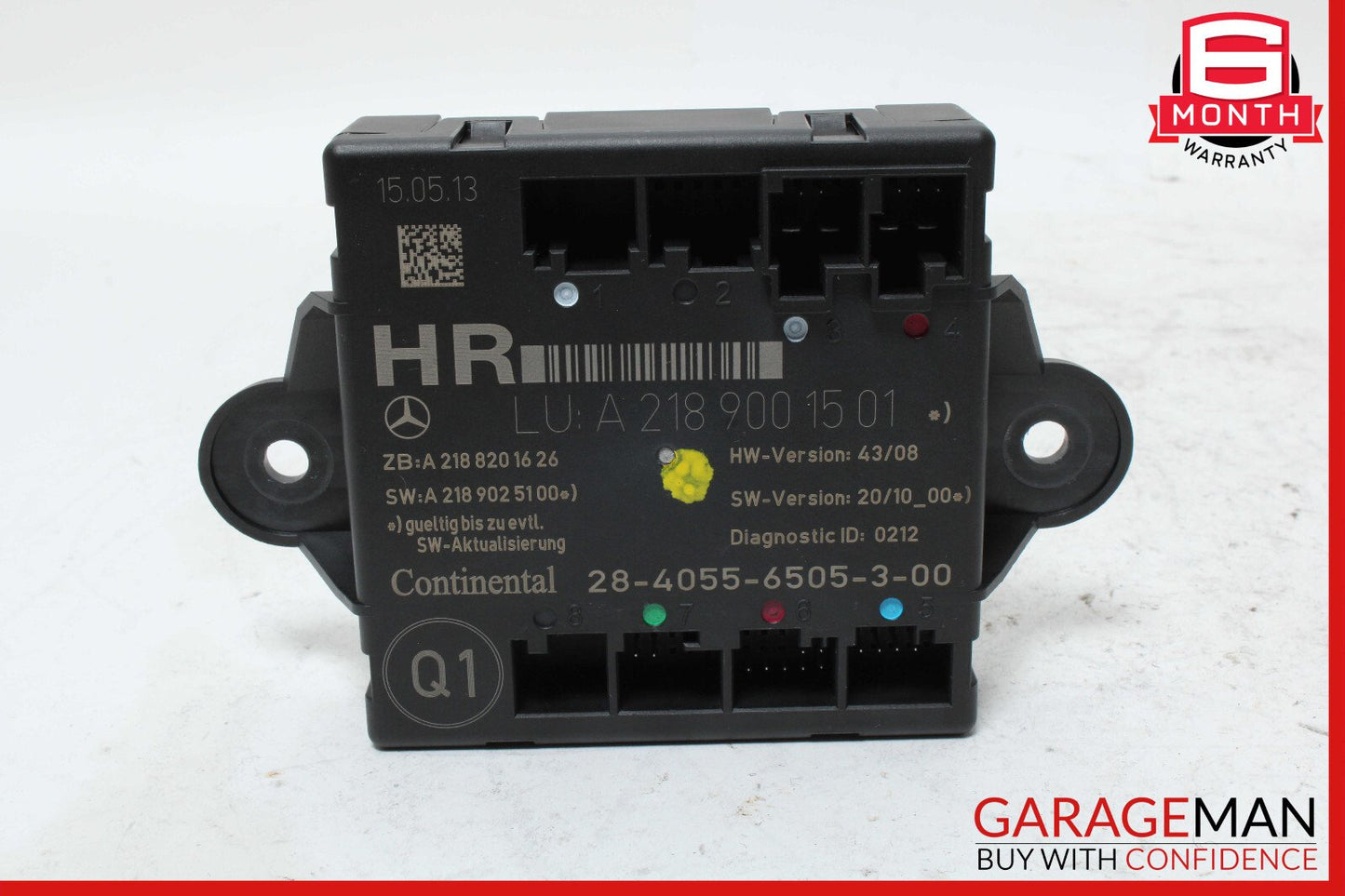 08-18 Mercedes W204 C300 CLS63 E550 Rear Right Side Door Control Module OEM