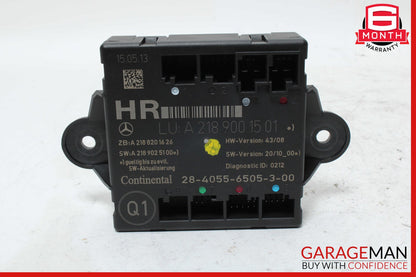08-18 Mercedes W204 C300 CLS63 E550 Rear Right Side Door Control Module OEM