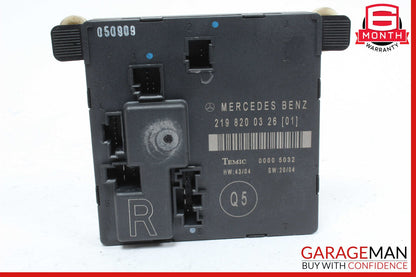 06-11 Mercedes W219 CLS500 Rear Right Door Control Module 2198200326 OEM