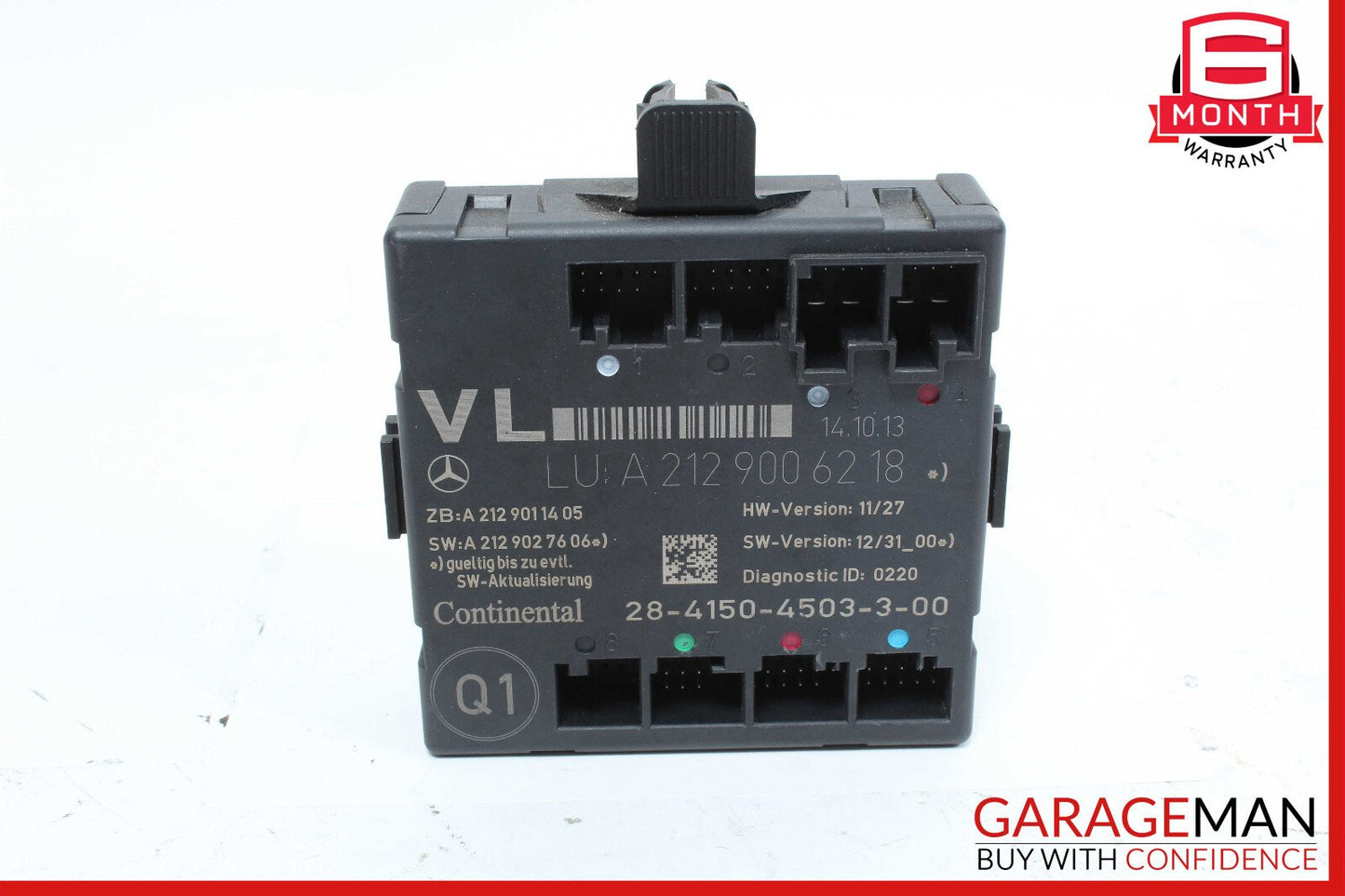 08-18 Mercedes W204 C250 CLS550 Front Left Side Door Control Module OEM