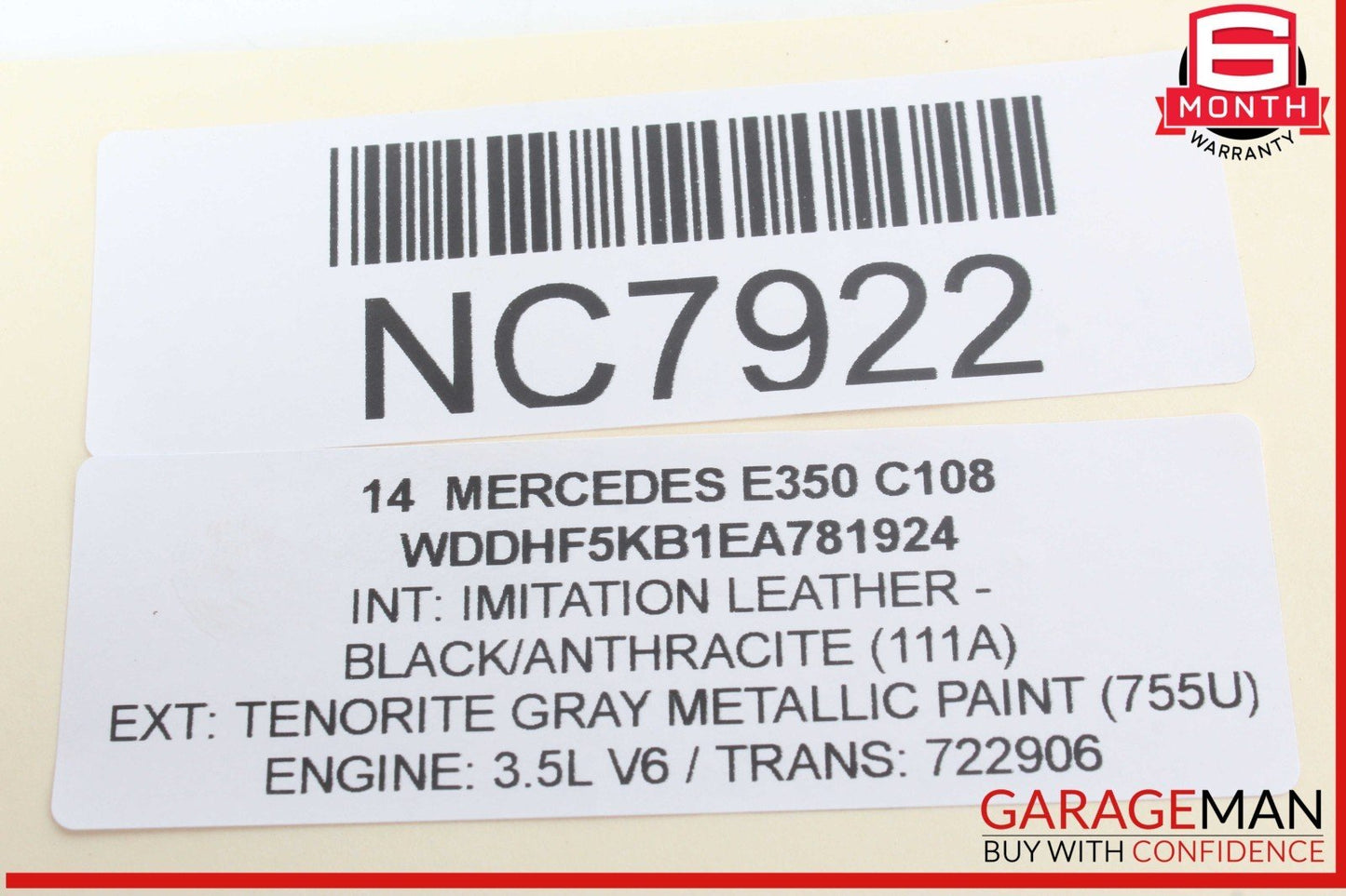 08-20 Mercedes W212 E350 Headlight Fog Light Switch Control Module OEM