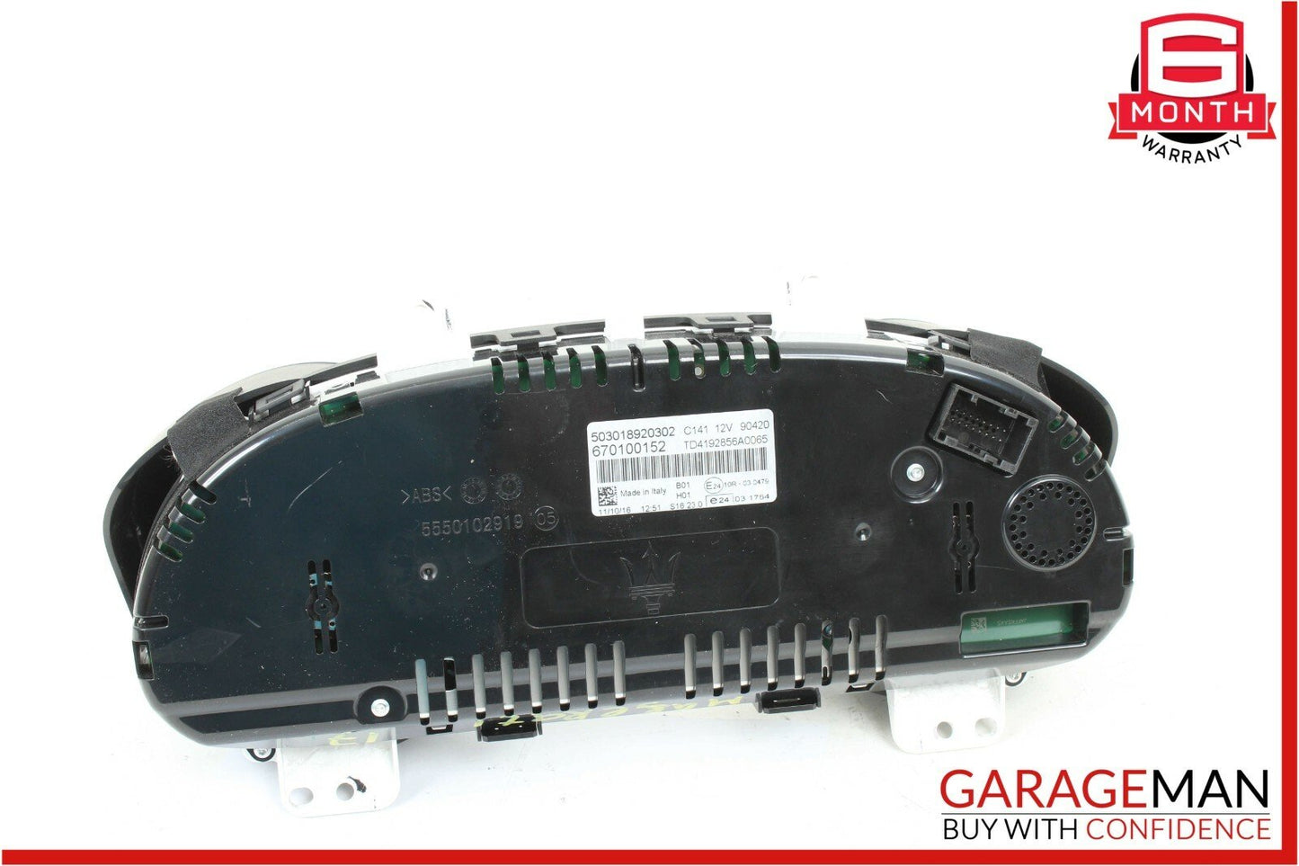 14-17 Maserati Ghibli S Speedometer Odometer Instrument Cluster Gauge OEM 22k