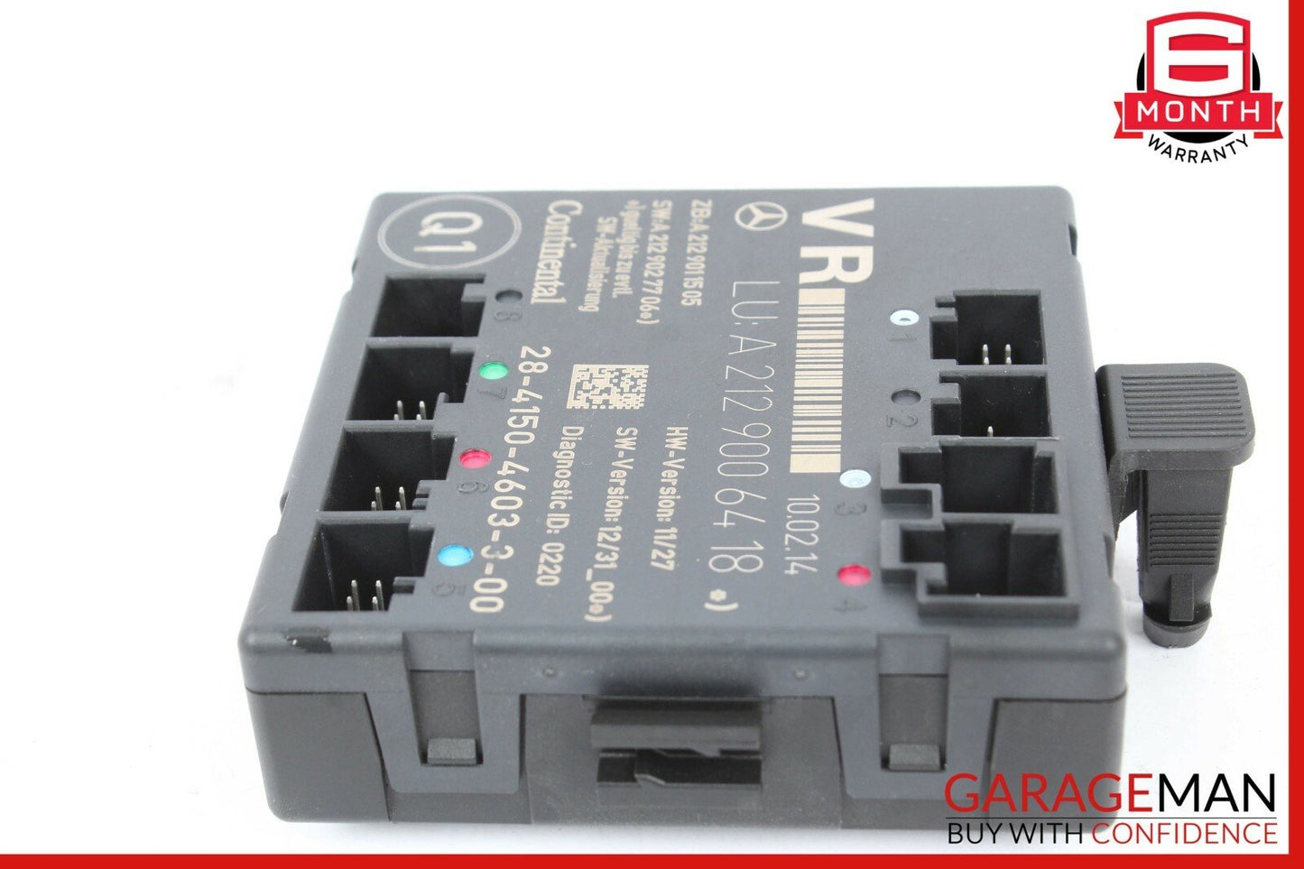 08-14 Mercedes W204 C250 C350 Front Right Door Control Module 2129006418 OEM