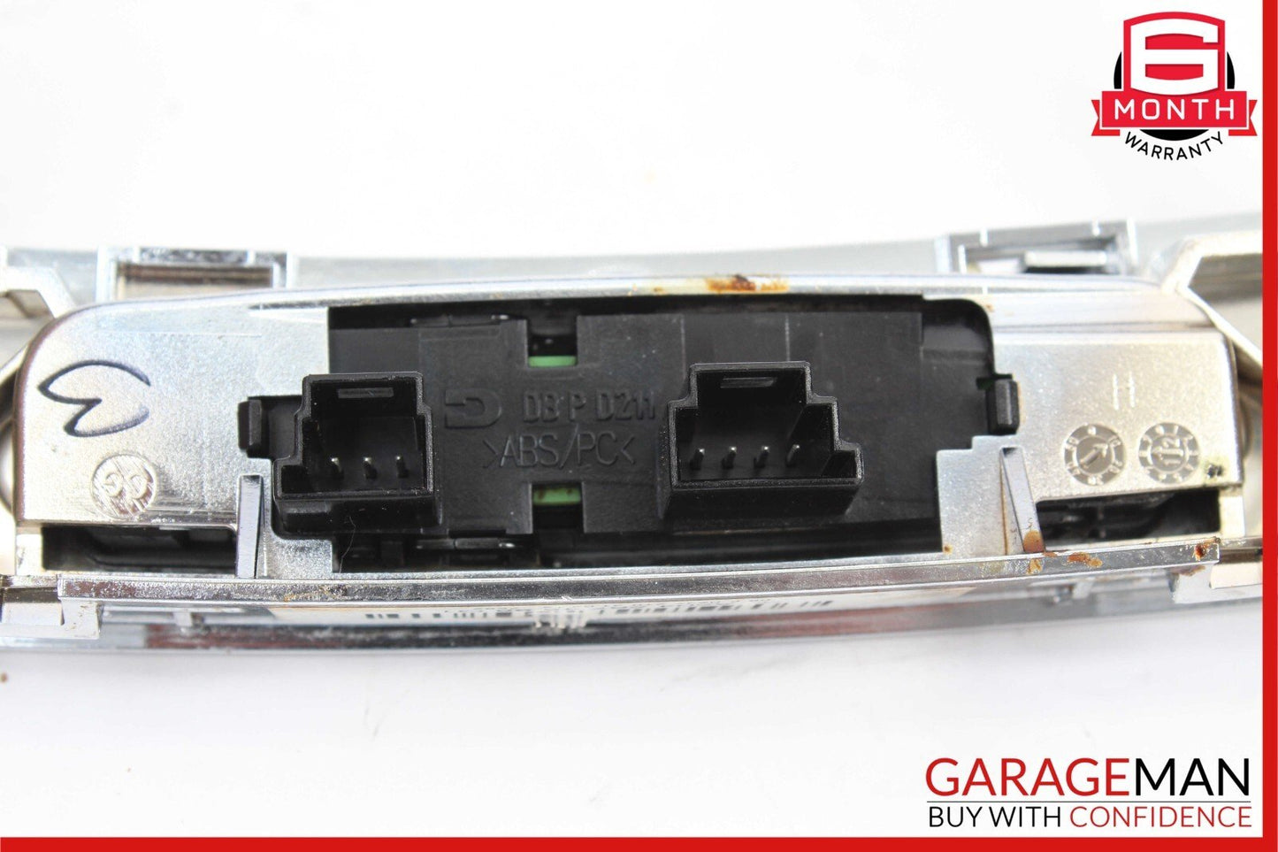 08-14 Mercedes W204 C300 R350 Center Console Shift Shifter Bezel Trim Silver