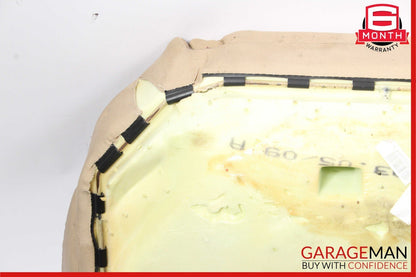 06-11 Mercedes CLS500 CLS550 Rear Left Lower Bottom Seat Cushion Cover Brown
