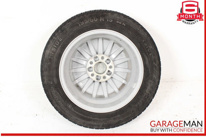 85-93 Mercedes W201 190E 190D Right or Left Wheel Tire Rim 6Jx15H2 ET49 OEM