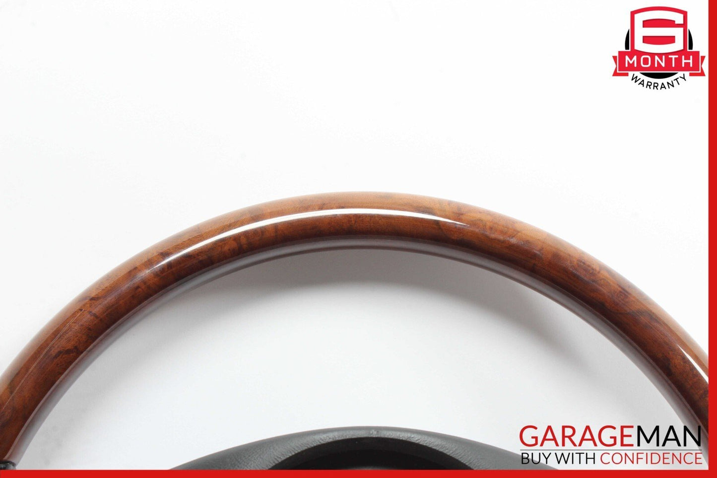 07-10 Mercedes W221 S550 Driver Steering Wheel w/Paddle Shifters Designo Wood